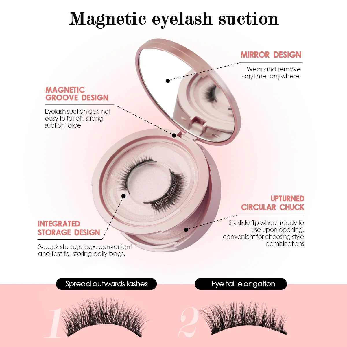 Fast Application Magnetic Eyelashes