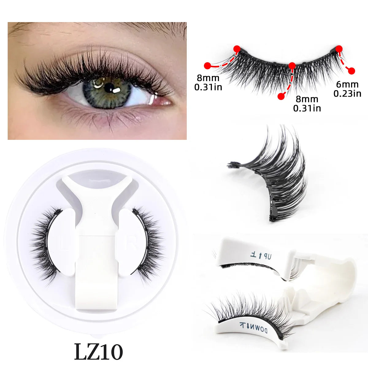 Fast Application Magnetic Eyelashes