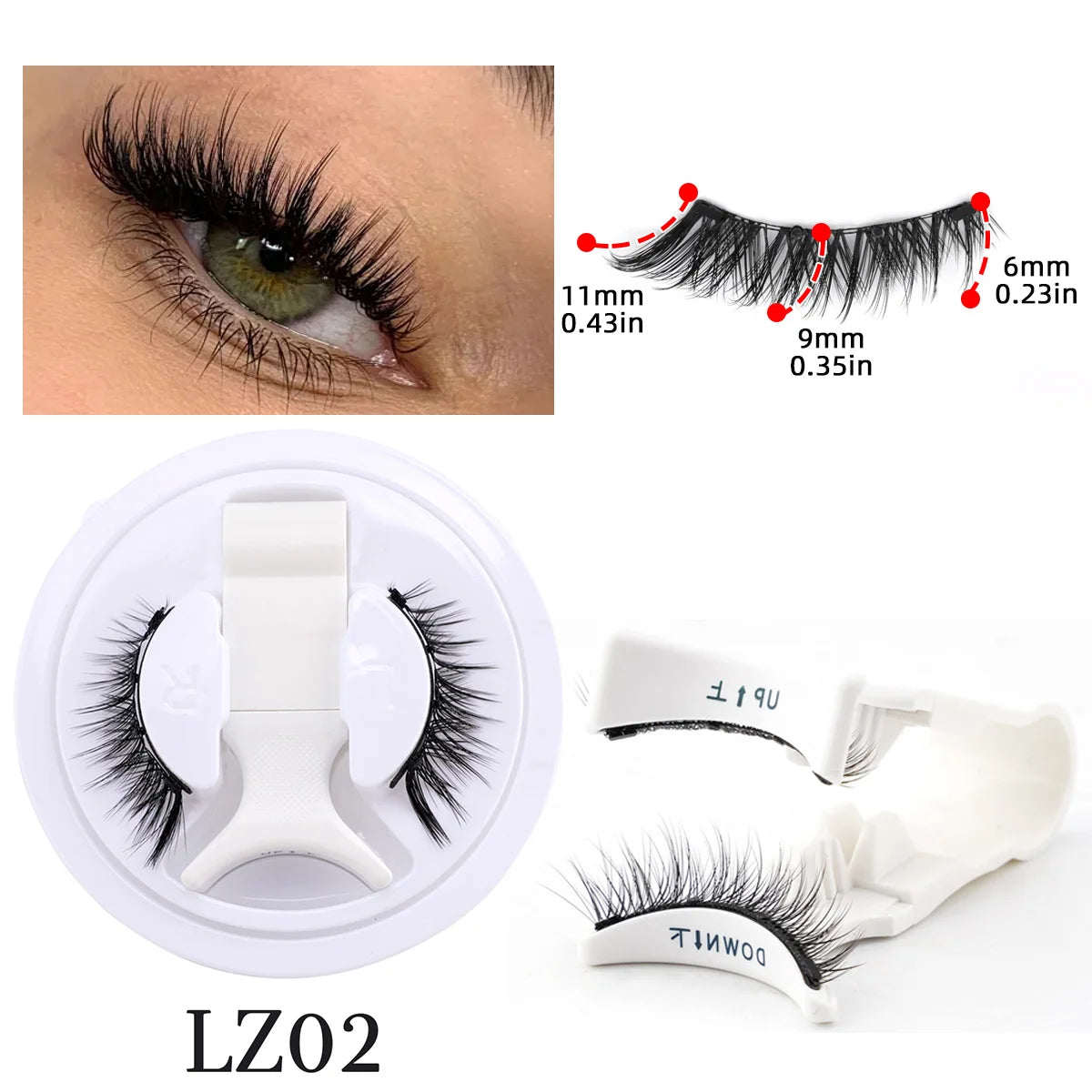 Fast Application Magnetic Eyelashes