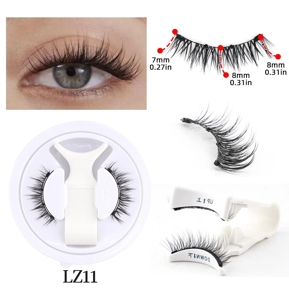 Fast Application Magnetic Eyelashes