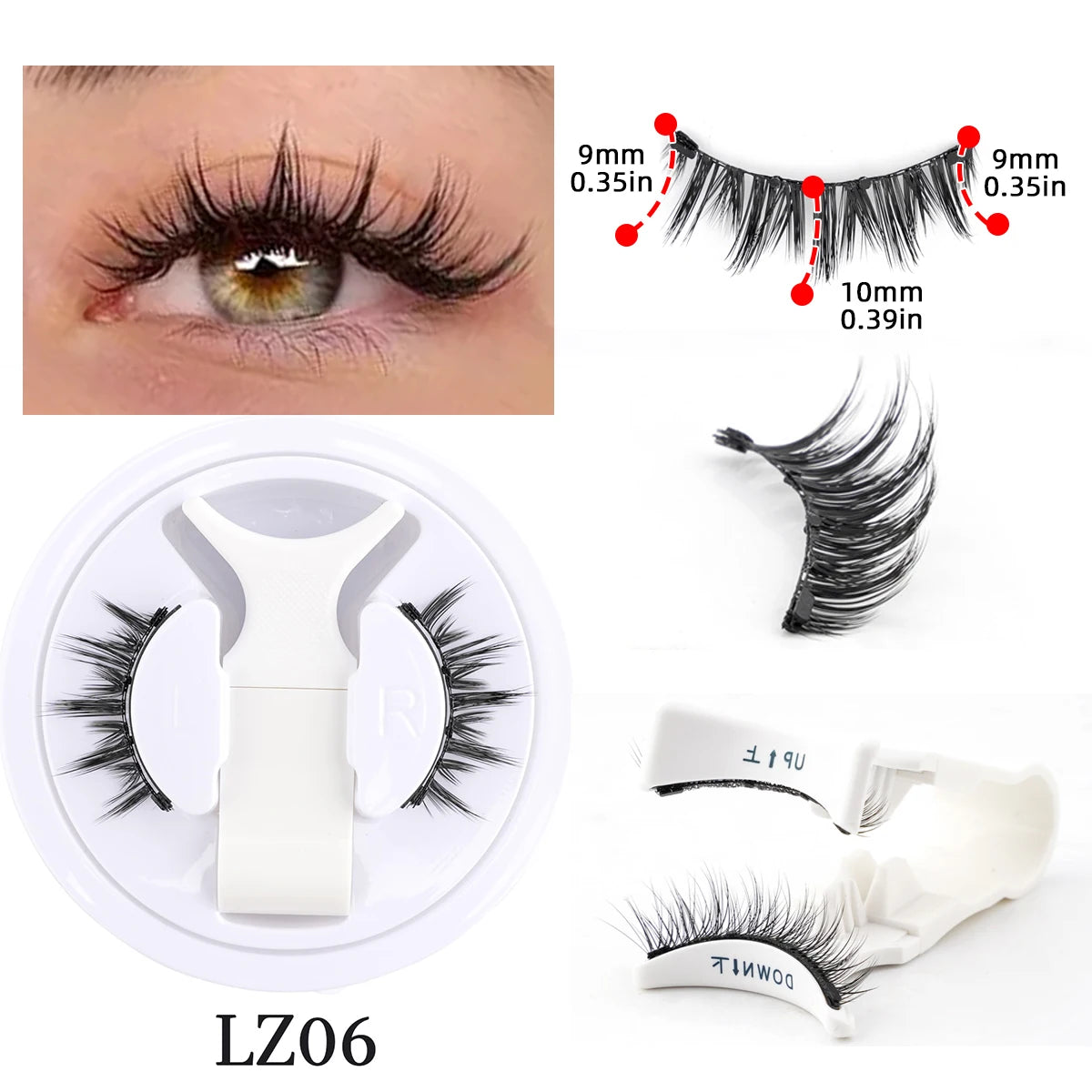 Fast Application Magnetic Eyelashes